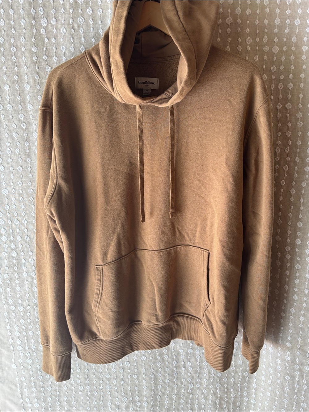 Goodfellow & Co Tan/Brown Pullover Hoodie